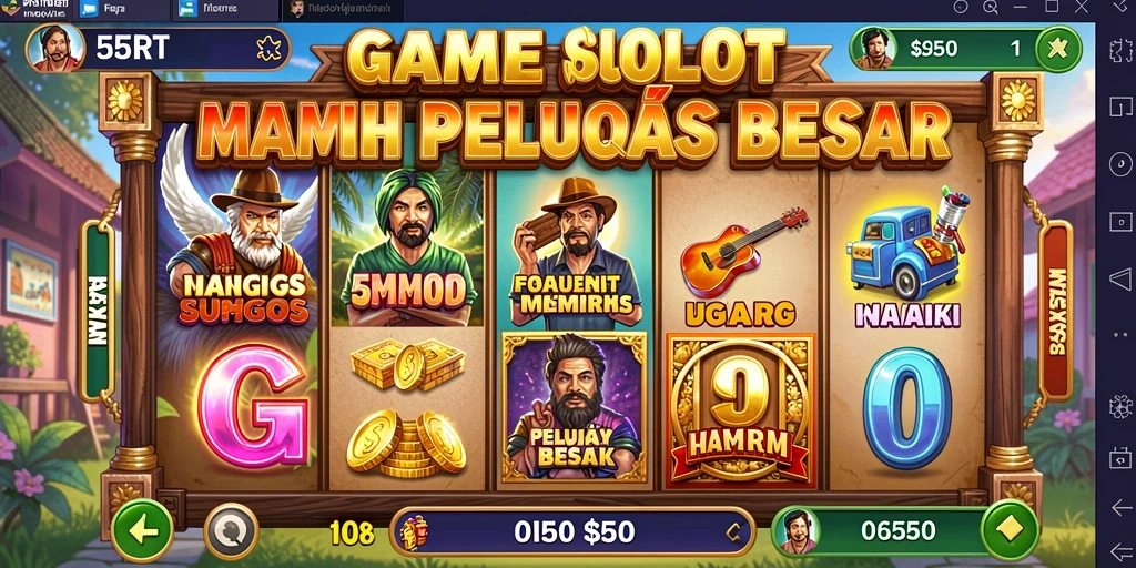 Gameplay seru dari 55RT yang penuh dengan warna dan peluang.