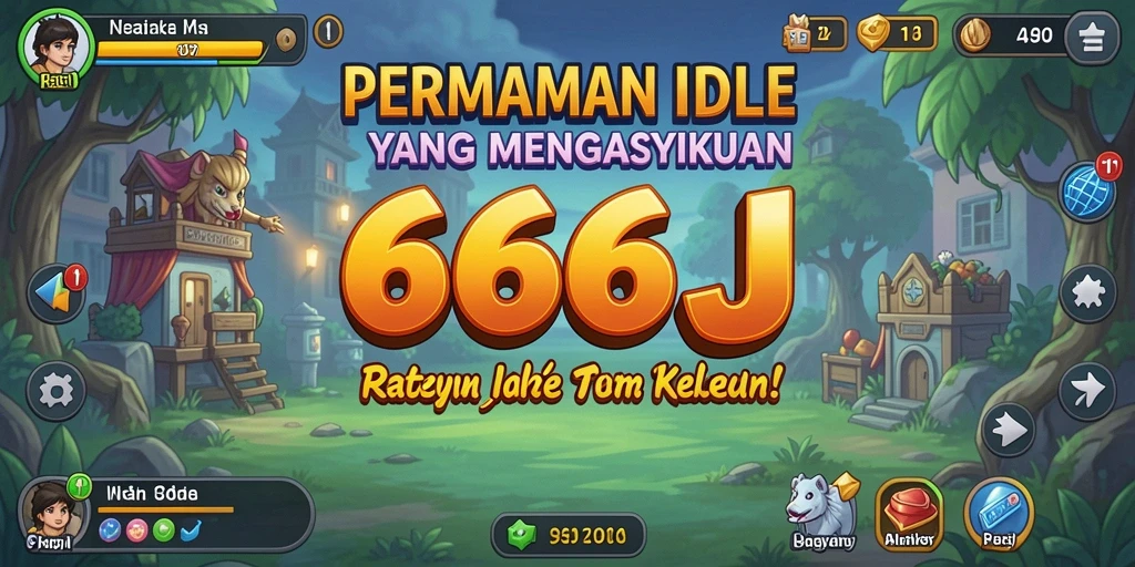 Screen utama gameplay <strong>666J</strong> menampilkan antarmuka yang menarik dan sistem otomatis yang efisien.
