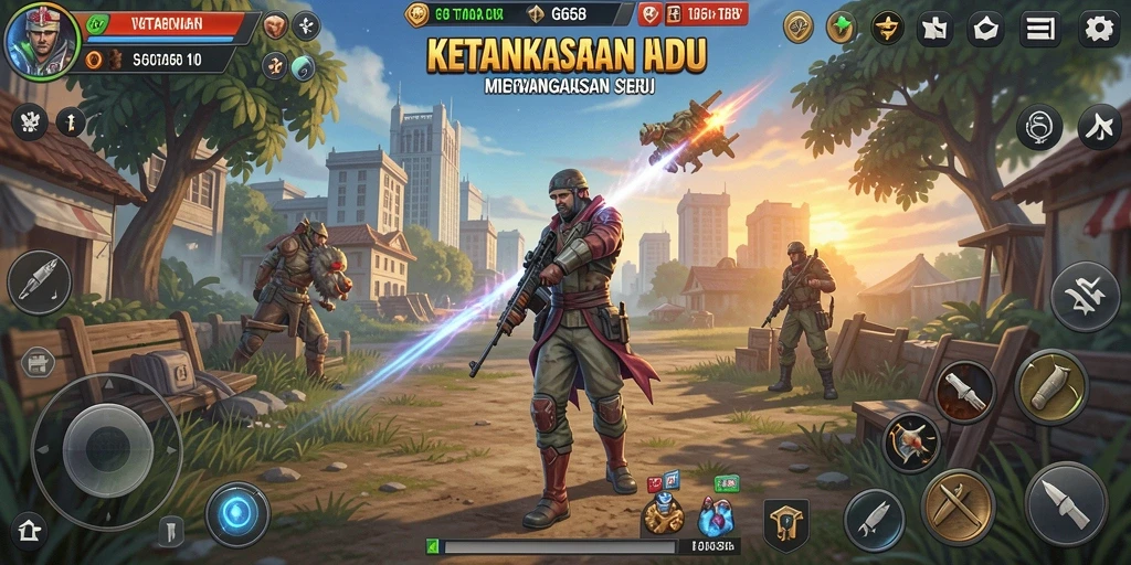 Tampilan gameplay menarik G668 dengan berbagai strategi yang diuji.