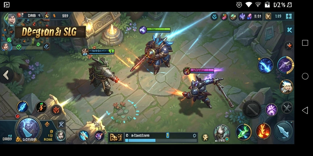 Tampilan gameplay menarik di IDR89 dengan pertempuran strategi.