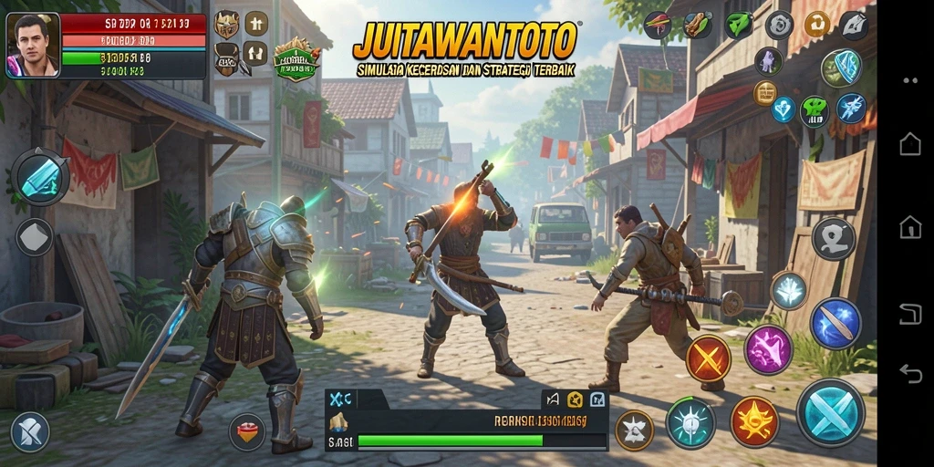Screenshot gameplay JUTAWANTOTO yang menarik dan penuh strategi.
