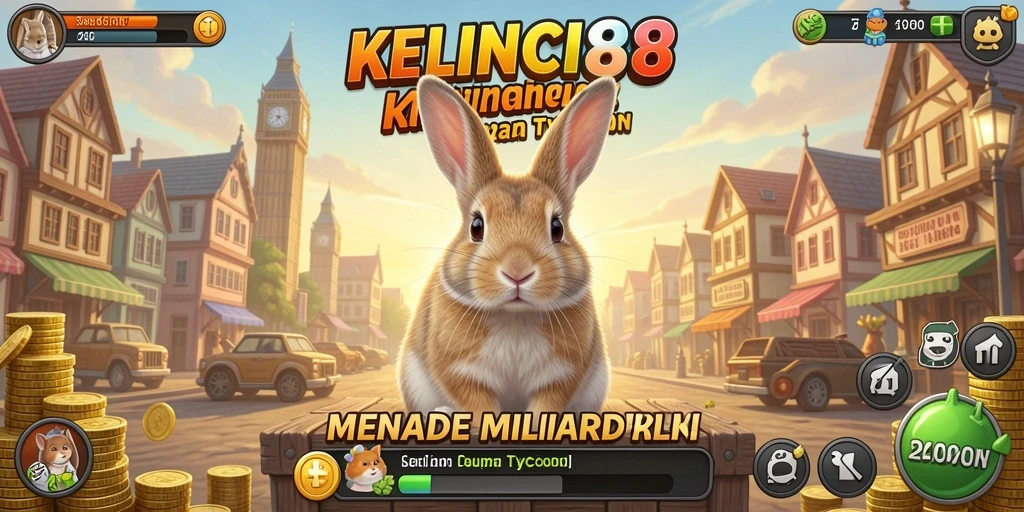 Screenshot KELINCI88 menampilkan pengalaman manajemen kelinci yang seru.