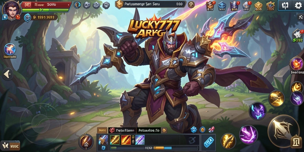 Tampilan gameplay seru dan menarik dalam LUCKY777.