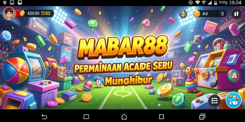 Tampilan gameplay MABAR88 yang mengasyikkan dan penuh warna.