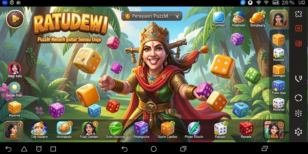 Tampilan menarik gameplay <strong>RATUDEWI</strong> yang penuh tantangan.