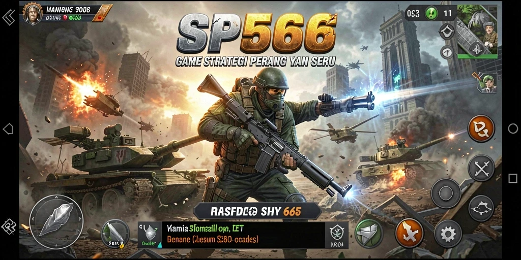 Tampilan gameplay SLG yang menegangkan dan seru.