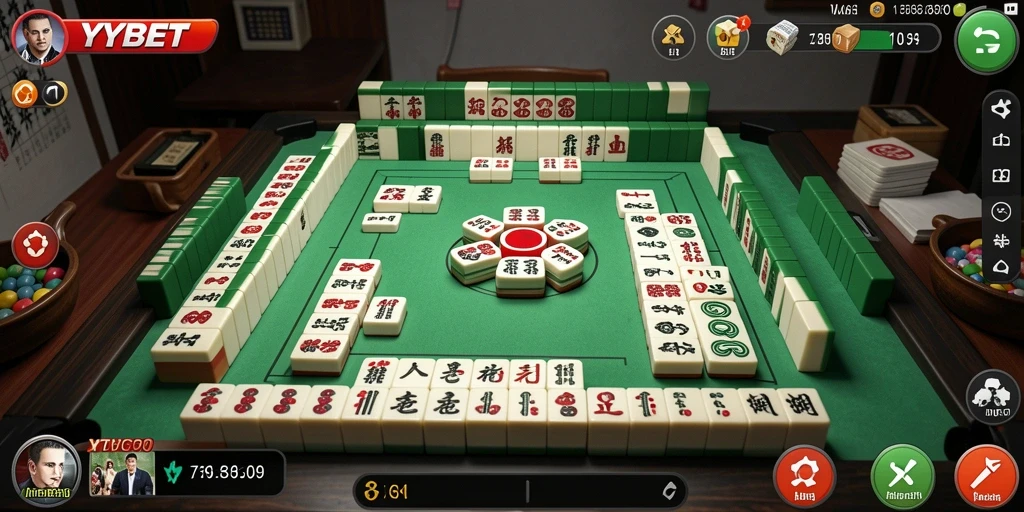 Gameplay Mahjong seru dan menantang di YYBET.